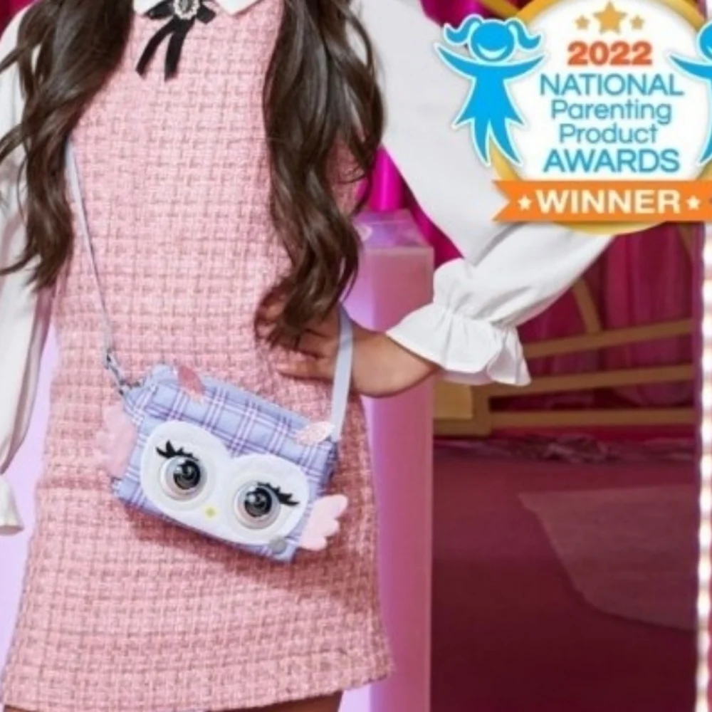 Perfect Pet Hoot Couture Owl, Interactive Pet Toy & Crossbody Kids Bag